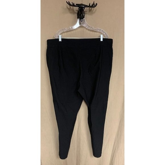 Avenue Plus Size‎ Black Tapered Leg Dress Pants - 22W - Picture 2 of 5